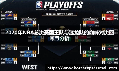 2020年NBA总决赛国王队与猛龙队的巅峰对决回顾与分析